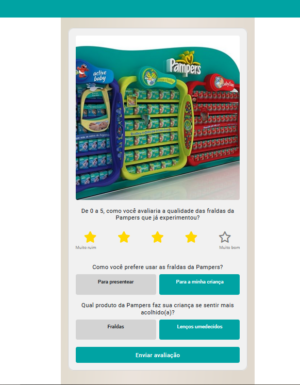 Pampers - Quiz e Loja - Image 2